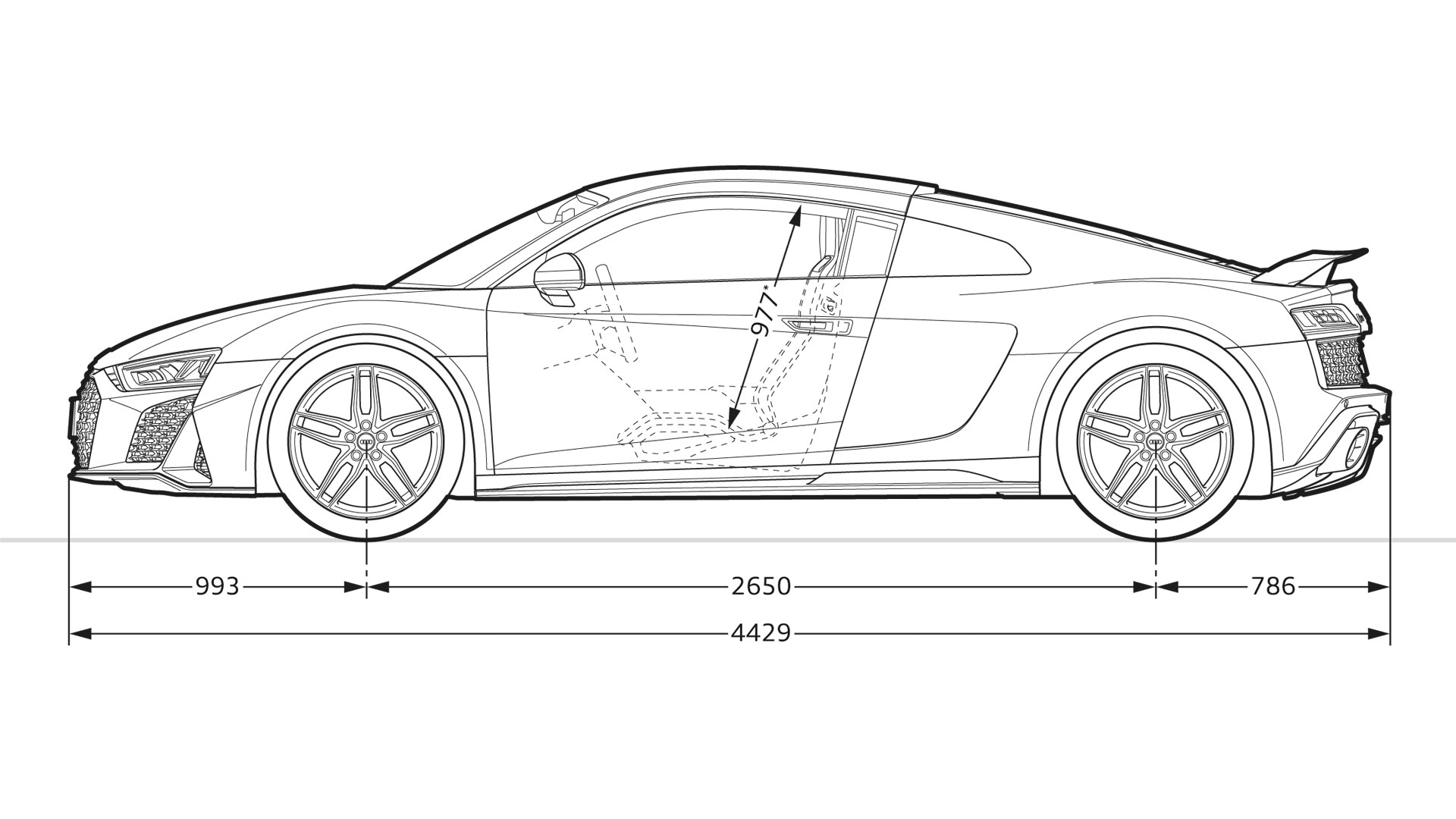 Dimensions > Audi R8 Coupé > r8 > Audi Australia